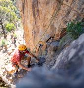 Rock Climb and Abseil at Morialta Conservation Park