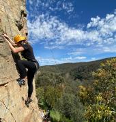 Rock Climb and Abseil at Onkaparinga National Park