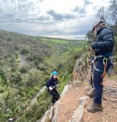 Rock Climb and Abseil at Onkaparinga National Park