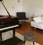 grand piano study room