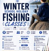 School Holiday Fishing Classes