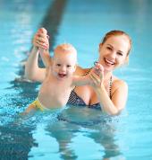 Baby swim lessons from 3 months old