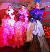 Wicked Step-mother & her daughters in our Pantomime: Jimmy JAKSA