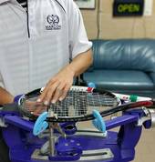 Full service racquet restring services 9822 3336