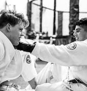 Young Harley and Josh received their blue belts for BJJ after years of hardwork and dedication.