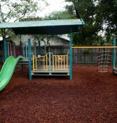 Pymble Playgroup has a large outdoor area