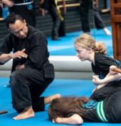 We have a very healthy Teen programme with more than 80 students learning self defence and making friends at Guests Martial Arts