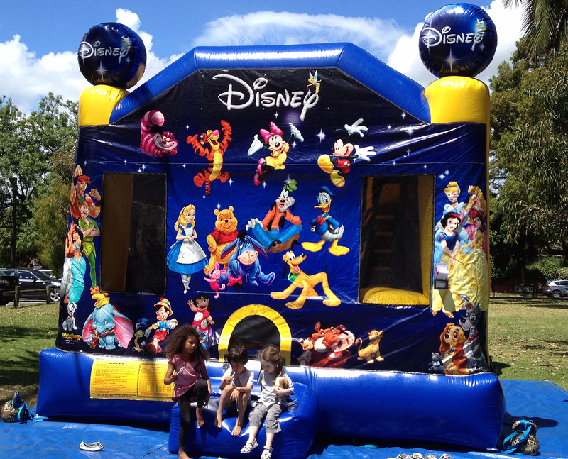 wizard jumping castle