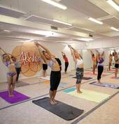 Yoga & Pilates Room equipped with infrared heating and ventilation system