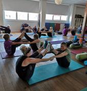 Yoga is a fun way to stay healthy
