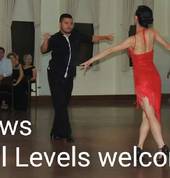 Teachers performing Tango at a function