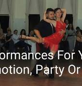 Dance teachers performing infront of Dance viewers at a dance event held last weekend of January every year