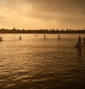 Paddle board lessons perth