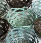 Ceramic strawberry baskets