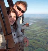 Beautiful views from a Hot Air Balloon