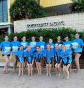 Our Jazz and Pom teams at Competitions