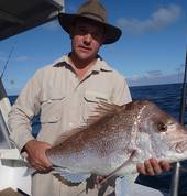 Blue Juice Charters Pink Snapper, what fun