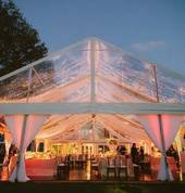 10m Wide Clear Marquee