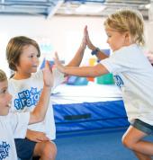 Have fun and build life long skills, friendships and healthy habits.