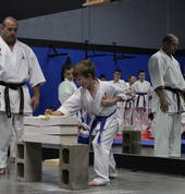 Our Tameshiwari Classes always get the WOW factor!
