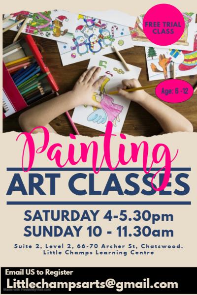 Free trial class Chatswood Drawing _small