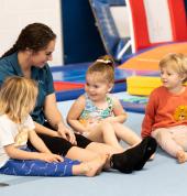Children are able to interact with each other