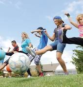 FootGolf action