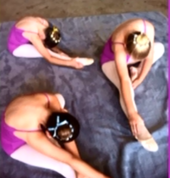 Ballet Dance Team Stretching