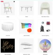 NY Party Hire Item Types