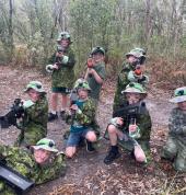 So much fun at our bush venue at Salt Ash NSW 2318