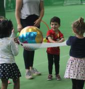 Kinder Sports Teamwork