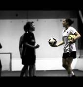 Our Professional head coach and current Western Sydney Wanderers player Kendall Fletcher leading the kids coaching session
