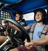 Dual control buggies for kids aged 5+