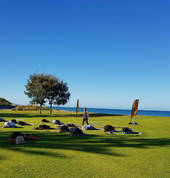 Beach Yoga at South Beach, South Fremantle