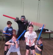 Junior Jedi's - a modern twist on good old fashioned fun.  Grab your toy light sabre and join the adventure.