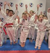 Meet some of Ishinryu's empowered 4-7 karate skills kids ????????