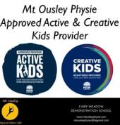 Active Kids and  Creative Kids Provider