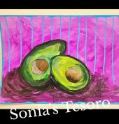 Avocado painting !learn how to paint realistic fruits using layering, blending, and brush stroke techniques.