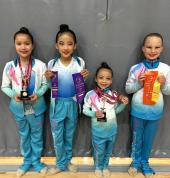 RG State Championship 2024 (Level 3 gymnasts with medals)