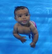 Baby swimming inner west
