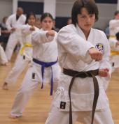 Ki Ma So Gi Churigi - Horse-Riding Stance Punching.