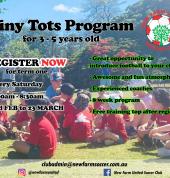 Join our Tiny Tots program