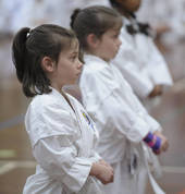 First Taekwondo Perth Western Australia - Exam Day for White Belts