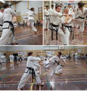 First Taekwondo - Running Jumping Back Kick