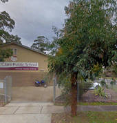 Our Kids' Karate Central dojo entrance, at Point Clare Public School hall, with parking available on site.