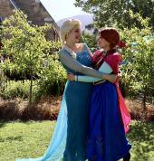Snow Queen and her sister the Ice Princess