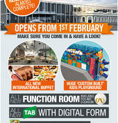 ALL NEW BUFFET & HUGE KIDS ZONE... from 1st feb 2016