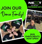 Join our Dance Family Enrol Now