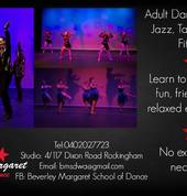 Adult classes too, something for everyone.