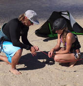 KiteBud Kitesurfing lessons - we have a real passion for teaching